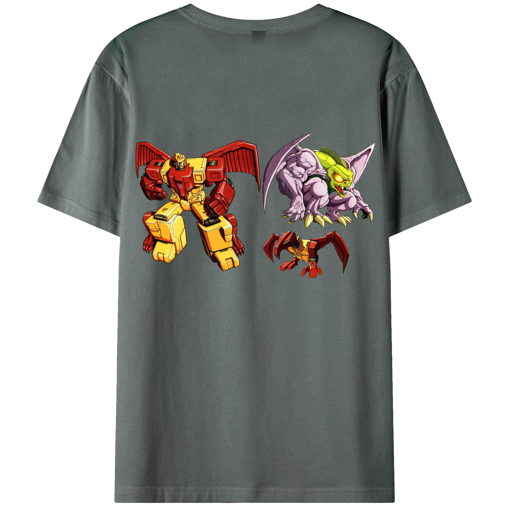 （画像用）  綿100％ メンズ半袖Tシャツ（バックプリント） 通気性
